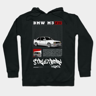 Vintage M3 E30 Car Hoodie